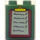 LEGO Vert Duplo Brique 1 x 2 x 2 avec List sur Clipboard sans tube à l&#039;intérieur (4066)