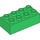 LEGO Green Duplo Brick 2 x 4 (3011 / 31459)