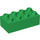 LEGO Vert Duplo Brique 2 x 4 (3011 / 31459)