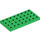 LEGO Green Duplo Plate 4 x 8 (4672 / 10199)
