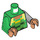 LEGO Green Explorer Minifig Torso (973 / 76382)