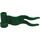 LEGO Vert Drapeau 1 x 4 Streamer avec Vague Coté Droit (4495)