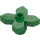 LEGO Green Flower 2 x 2 with Angular Leaves (4727)