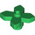 LEGO Grün Blume 2 x 2 mit Angular Blätter (4727)