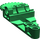 LEGO Grün Ausrüstung Hälfte mit Strahl 2 (32166)