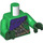 LEGO Green Green Goblin Minifig Torso (973 / 76382)
