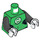 LEGO Green Green Lantern with White Hands Minifig Torso (973 / 76382)