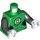 LEGO Green Green Lantern with White Hands Minifig Torso (973 / 76382)