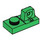 LEGO Groen Scharnier Plaat 1 x 2 Vergrendelings met Single Finger Aan Top (30383 / 53922)