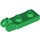 LEGO Green Hinge Plate 1 x 2 with Locking Fingers with Groove (44302)