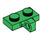 LEGO Groen Scharnier Plaat 1 x 2 met Verticaal Vergrendelings Stub met Groef aan de onderzijde (44567 / 49716)