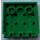 LEGO Groen Scharnier Plaat 4 x 4 Voertuig Roof (4213)