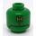 LEGO Green Hydra Henchman Minifigure Head (Recessed Solid Stud) (3626 / 17060)