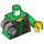 LEGO Green Jack McHammer Torso (973 / 63208)