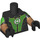 LEGO Green Lantern (Simon Baz) Minifig Torso (973 / 16360)