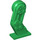 LEGO Groen Groot Been met Pin - Links (70946)