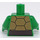 LEGO Grün Leonardo Torso (973 / 76382)