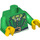 LEGO Green Leprechaun Torso (973 / 88585)