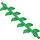 LEGO Vert Liana avec 10 Feuilles (16981)