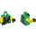 LEGO Vert Lloyd - Legacy Rebooted Minifig Torse (973 / 76382)