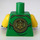 LEGO Grøn Lloyd Minifig Torso (973 / 76382)