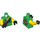 LEGO Groen Lloyd Minifig Torso (973 / 76382)