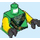 LEGO Green Lloyd Torso (973)