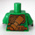 LEGO Verde Lloyd - Tournament di Elements con Giungla Robe Minifigure Busto (973 / 76382)