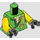 LEGO Groen Lloyd met Schouderpantser Minifiguur Torso (973)