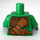 LEGO Grün Lloyd mit Zukin Robes Minifig Torso (973 / 76382)