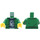 LEGO Verde Hombre Minifigura Torso (973 / 76382)