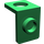 LEGO Green Minfigure Neck Bracket Thinner Back Wall (42446)