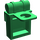 LEGO Vert Minifig Sac à dos Non-Opening (2524)