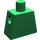 LEGO Vert Minifig Torse (3814 / 88476)