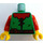 LEGO Grün Minifigur Torso (973 / 76382)