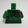 LEGO Verde Minifigura Torso (973 / 76382)