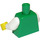 LEGO Vert Minifig Torse avec Time Cruisers logo (973)