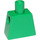 LEGO Green Minifig Torso without Arms with Decoration (973)