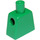 LEGO Green Minifig Torso without Arms with Decoration (973)