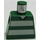 LEGO Green Minifig Torso without Arms with White Stripes and Number 10 on Back (973)