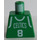 LEGO Grön Minifigur NBA Kropp med NBA Boston Celtics #8