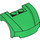 LEGO Green Mudgard Bonnet 3 x 4 x 1.3 Curved (98835)