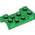 LEGO Grün Kotflügel Platte 2 x 4 mit Arches mit Loch (60212)