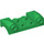 LEGO Green Mudguard Plate 2 x 4 with Headlights and Curved Fenders (93590)