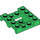 LEGO Vert Garde-boue Véhicule Base 4 x 4 x 1.3 (24151)