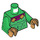 LEGO Green Mysterio Minifig Torso (973 / 76382)