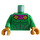 LEGO Green Mysterio Minifig Torso (973 / 76382)