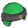 LEGO Green Ninjago Wrap with Black Bandana with Gold Ninjago Logogram (37549)