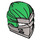 LEGO Vert Ninjago Wrap avec Plat Argent Armor (66953)