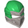 LEGO Green Ninjago Wrap with Flat Silver Armor (66953)